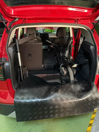 Espacio de carga para la silla de ruedas